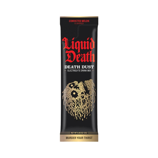 LIQUID DEATH Death Dust Hydration Mix – Convicted Melon