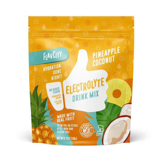 FLAVCITY Electrolyte Mix – Pineapple Coconut