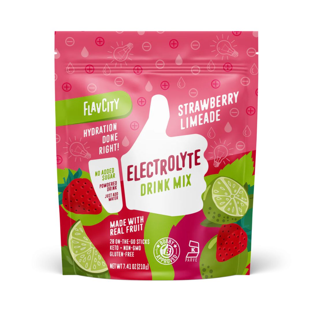 FLAVCITY Electrolyte Mix – Strawberry Limeade