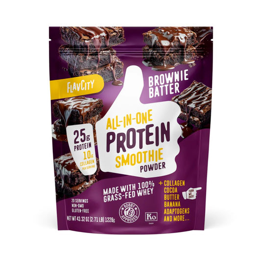 FLAVCITY Protein Smoothie – Brownie Batter