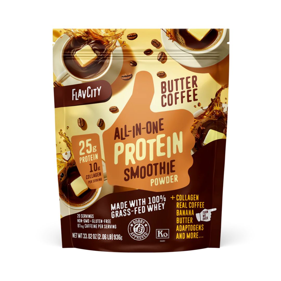 FLAVCITY Protein Smoothie – Butter Coffee