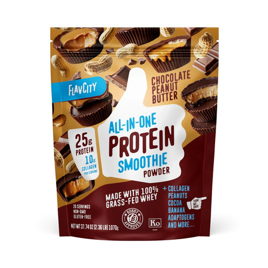 FLAVCITY Protein Smoothie – Chocolate Peanut Butter