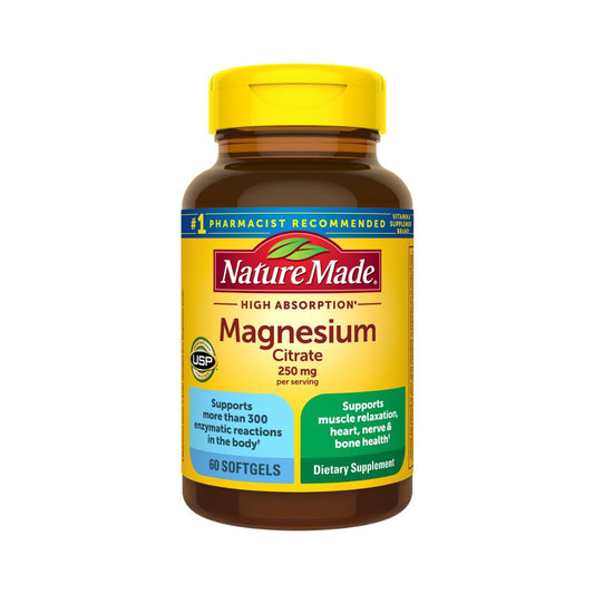 NATURE MADE High Absorption Magnesium Citrate Softgels