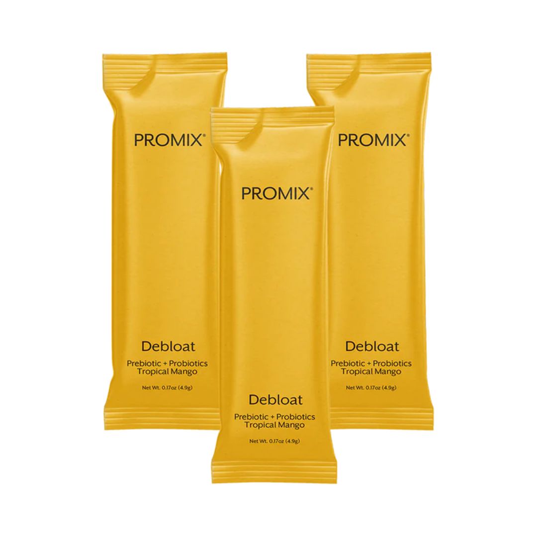 PROMIX NUTRITION Debloat Prebiotic + Probiotic – Tropical Mango