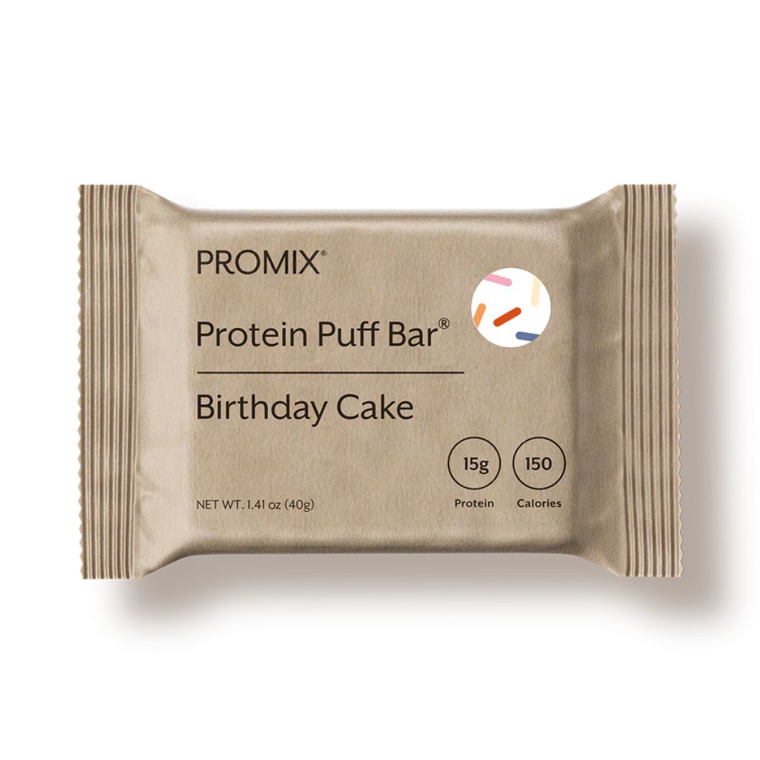 PROMIX NUTRITION Protein Puff Bar – Birthday Cake