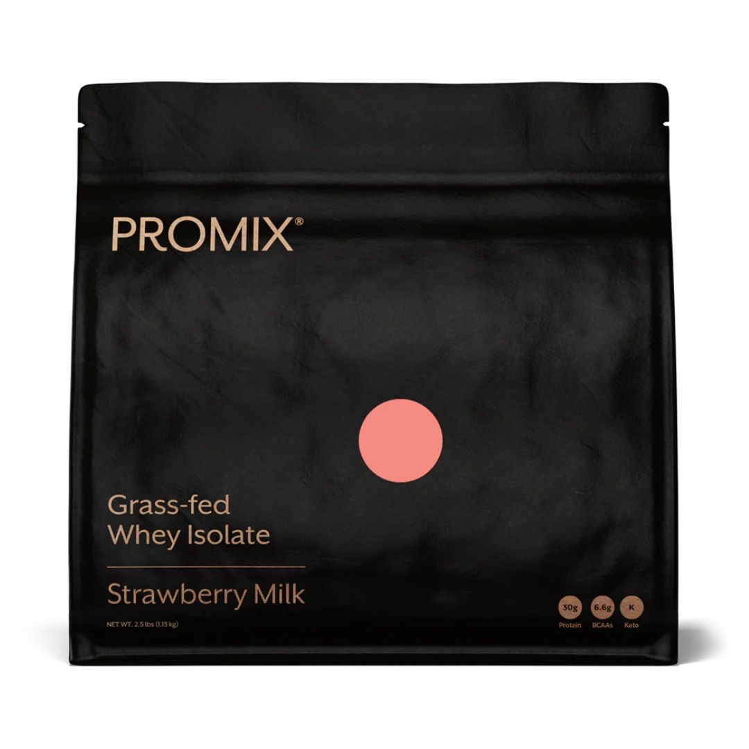 PROMIX NUTRITION Whey Protein Isolate Powder – Strawberry Milk