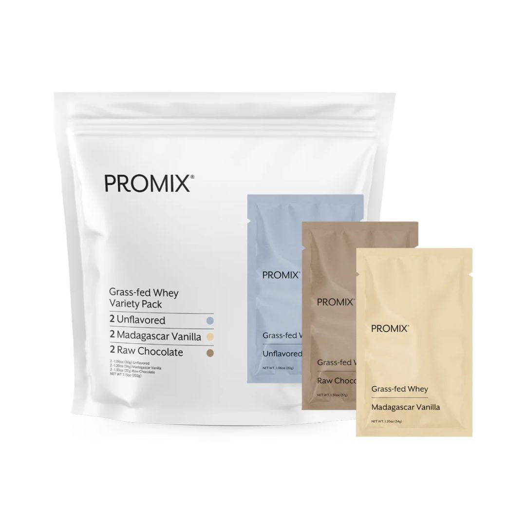 PROMIX NUTRITION Whey Protein Powder – Variety Pack